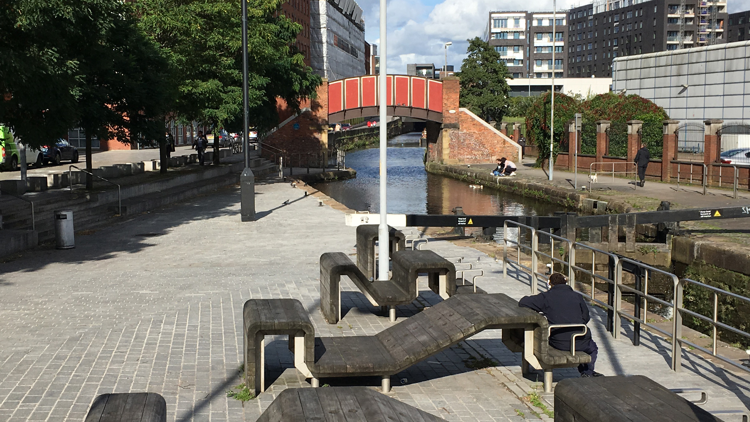 Waterway seating